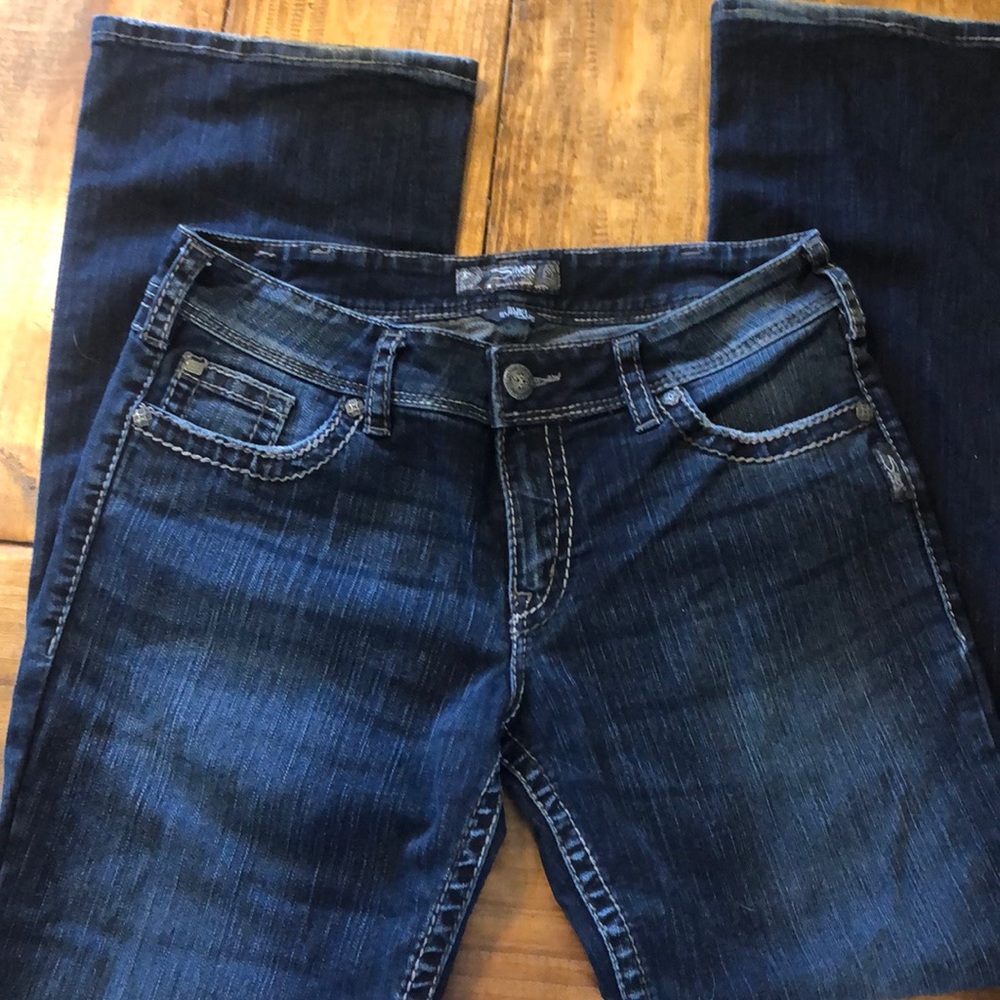 Silver jeans